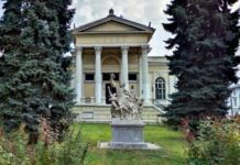 Сомнительные последствия относительно высадки голубых елей напротив археологического музея