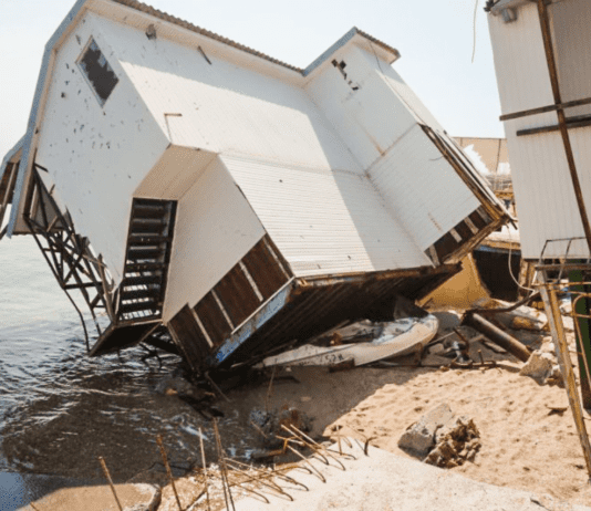 Оползни в Черноморске: причины, случаи и решения