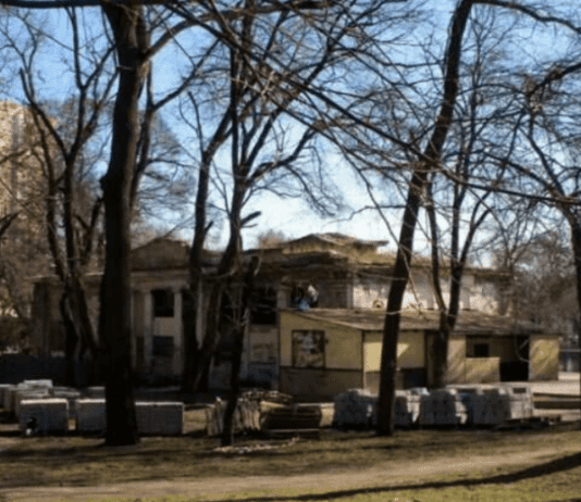 Дюковский сад дождался начала благоустройства